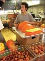 Aspen TREE director Eden Vardy, preparing veggies Saturday afternoon for Tuesday evening's Early Bird Community Meal. The local organization will serve its pre-Thanksgiving feast at Aspen High School, to celebrate and raise awareness of local organic food. | 