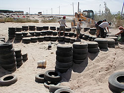 Recycling activity center